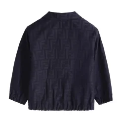 Blauwe Kinderjassen Katoenen Babykleding