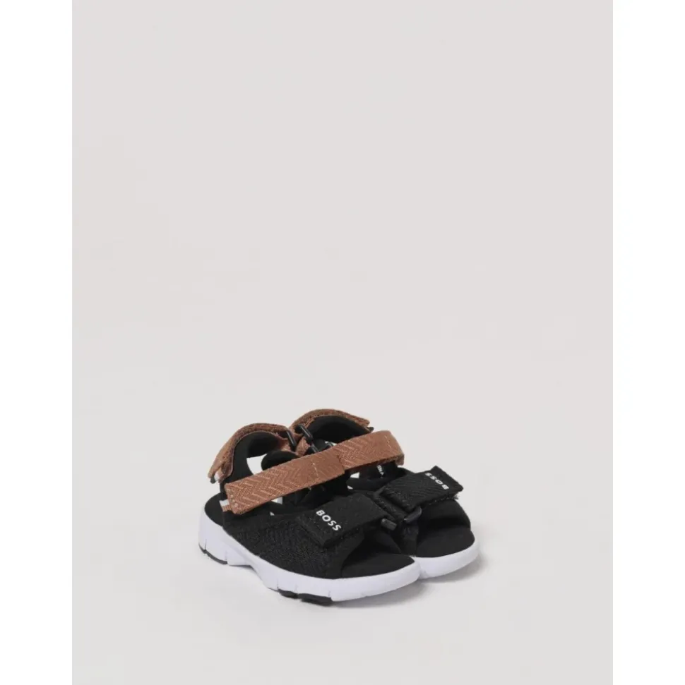 Blauwe Kindersandalen Trendy Haaksluiting