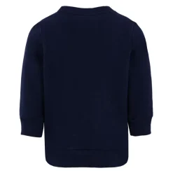 Blauwe Krokodil Patch Sweatshirt