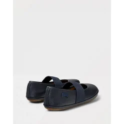 Blauwe Leren Kinderschoenen met Klittenband