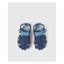 Blauwe Leren Peutersandalen
