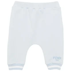 Blauwe Logo Joggers voor Baby Jongens