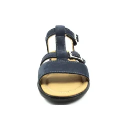 Blauwe Meisjes Sandalen van Veloursleer