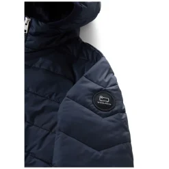 Blauwe Melton Sundance Hoodie Jas