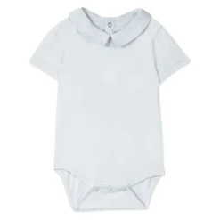 Blauwe Peter Pan Kraag Top