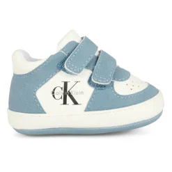 Blauwe Sneakers van Kunstleer met Logo