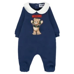 Blauwe Teddybeer Rompers