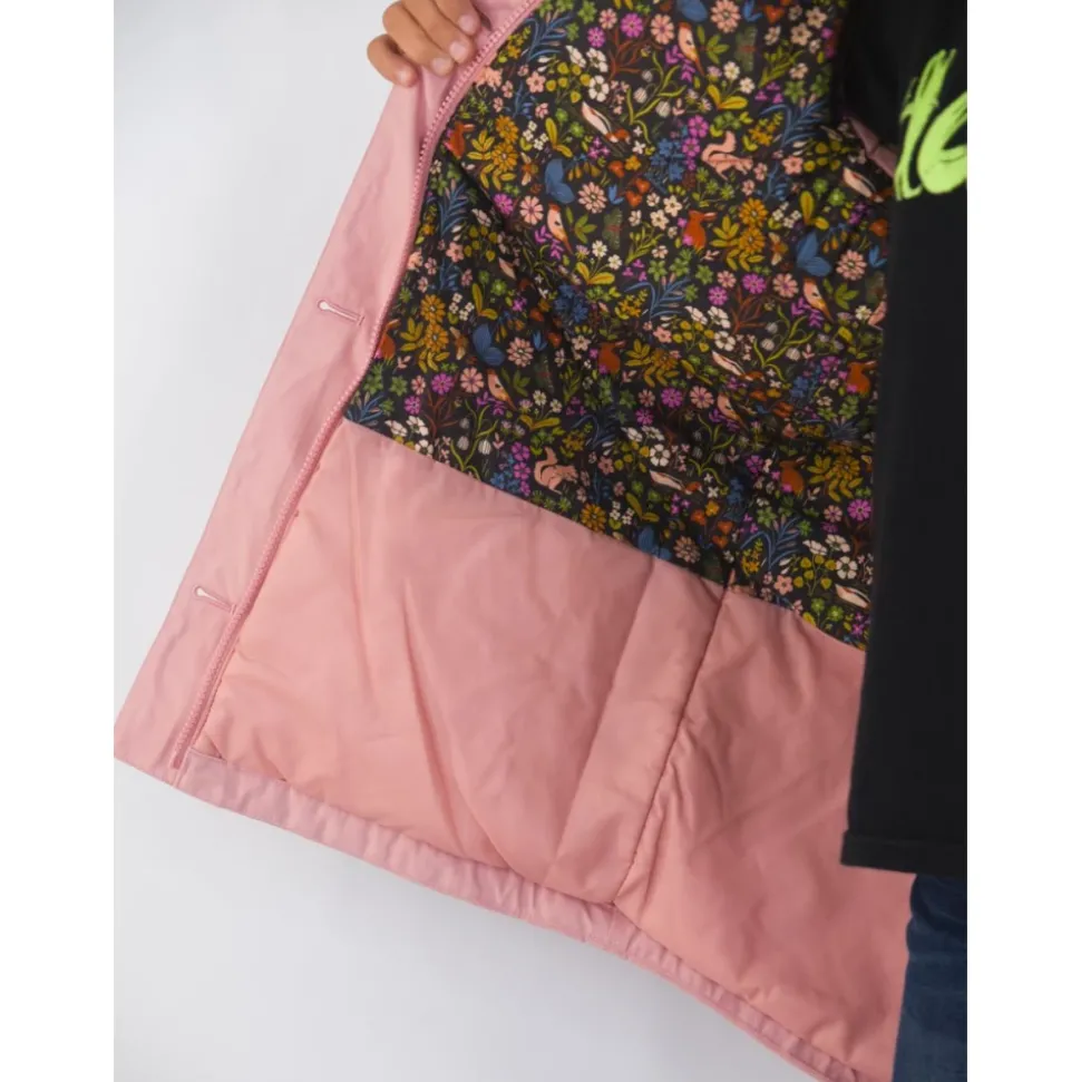 Bontkraag Lange Jas Dubbele Sluiting