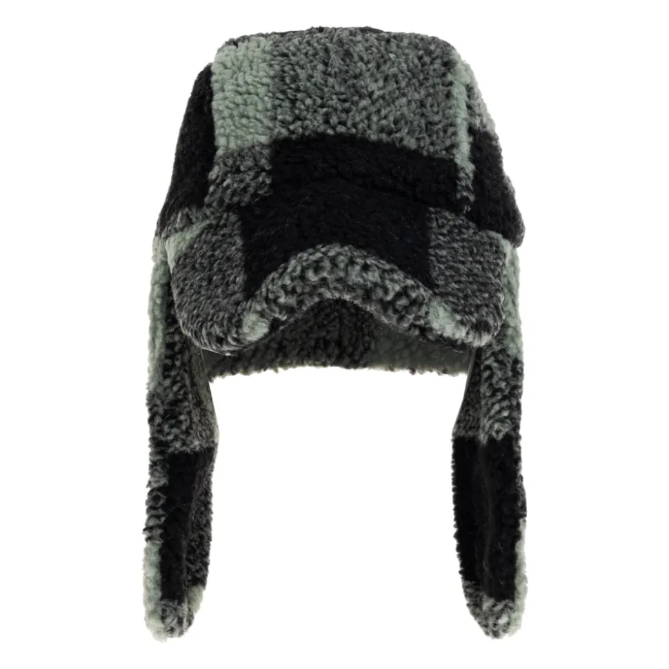 Bontmuts met oorflappen