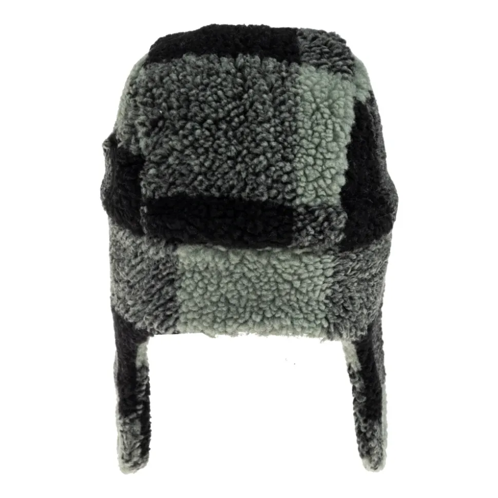 Bontmuts met oorflappen