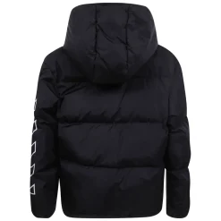Bookish Diag Short Puffer