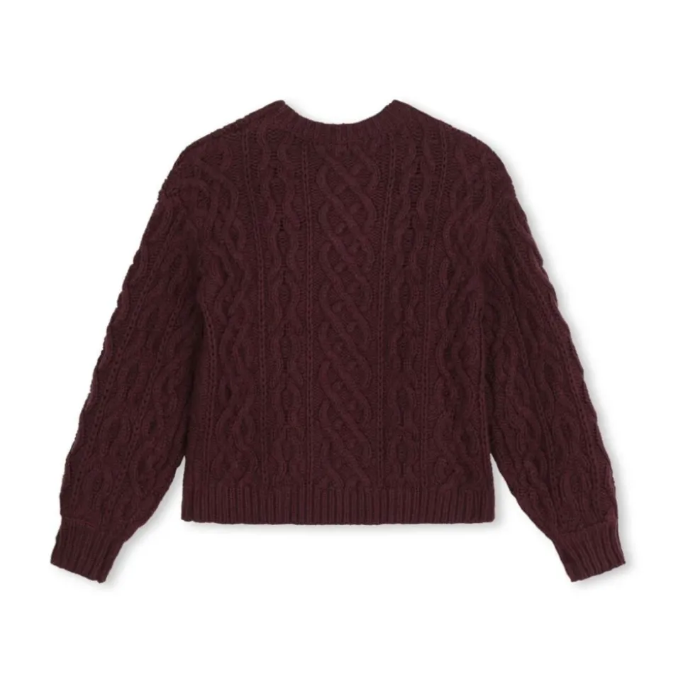 Bordeaux Pull Sweater