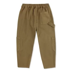 Broek met bedrukt logo