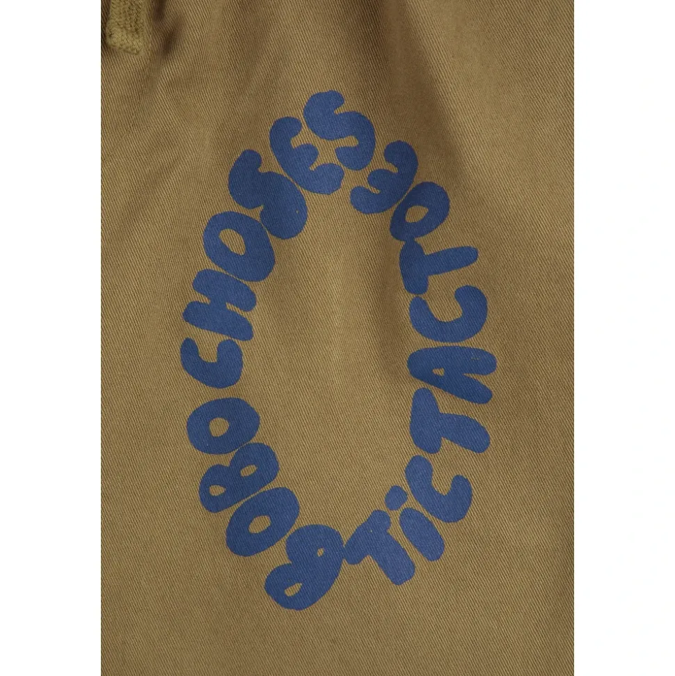 Broek met bedrukt logo