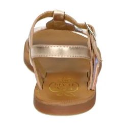 Bronzen Sandalen Plagette Papillion