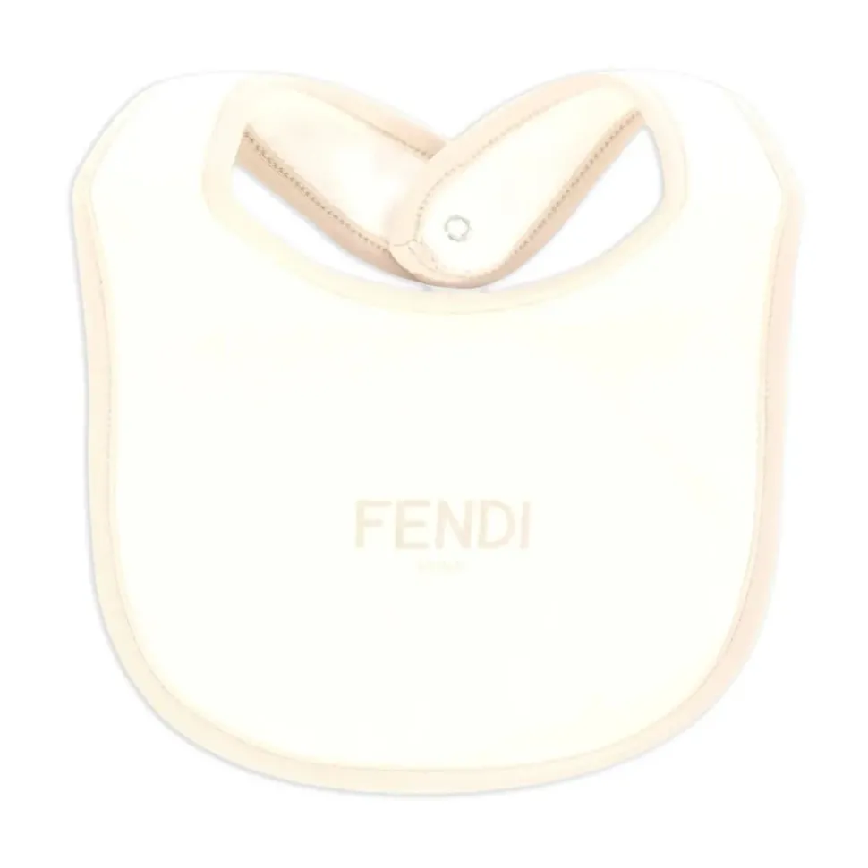 Bruine Babyjurk met Beige Kit