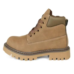 Bruine Bikerlaarzen met Nepbont