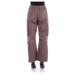 Bruine broek met rits en zakken