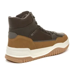 bruine casual gesloten booties