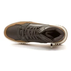 bruine casual gesloten booties