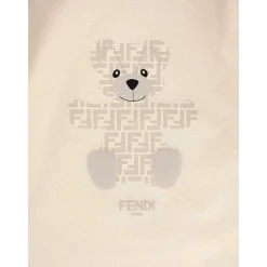 Bruine Kinderjurk Katoen Elastaan