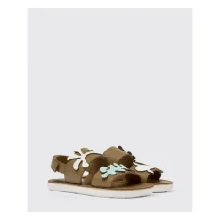 Bruine Kindersandalen met Applicaties