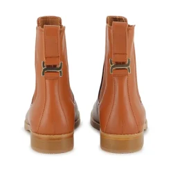 Bruine Leren Laarzen voor Kinderen