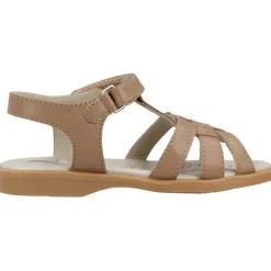 Bruine leren sandalen voor kinderen