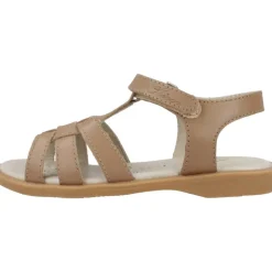 Bruine leren sandalen voor kinderen