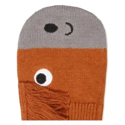 Bruine Paardhandschoenen met Franje