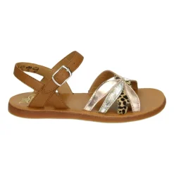 Bruine Sandalen Plagette OTO