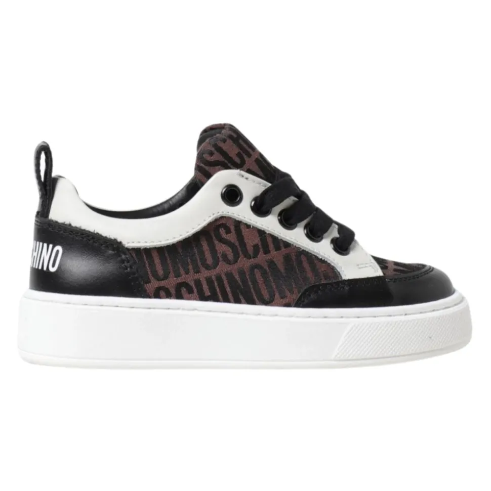 Bruine Stoffen Sneakers