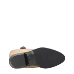 Bruine Suède Camperos Laarzen met Logo