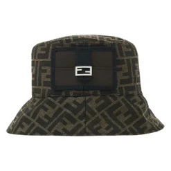 Bruine Vissershoed met FF-motief