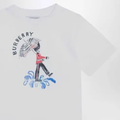 Burberry T-shirts en polo's Wit