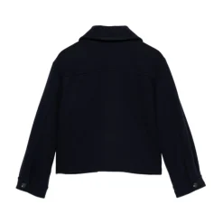 Caban jack van wol met rits