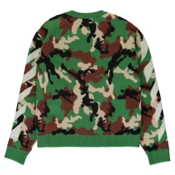 Camouflage Knitwear Sweater