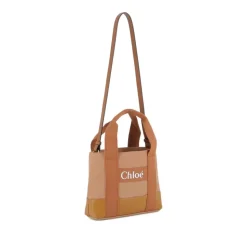 Canvas Tote Tas Beige
