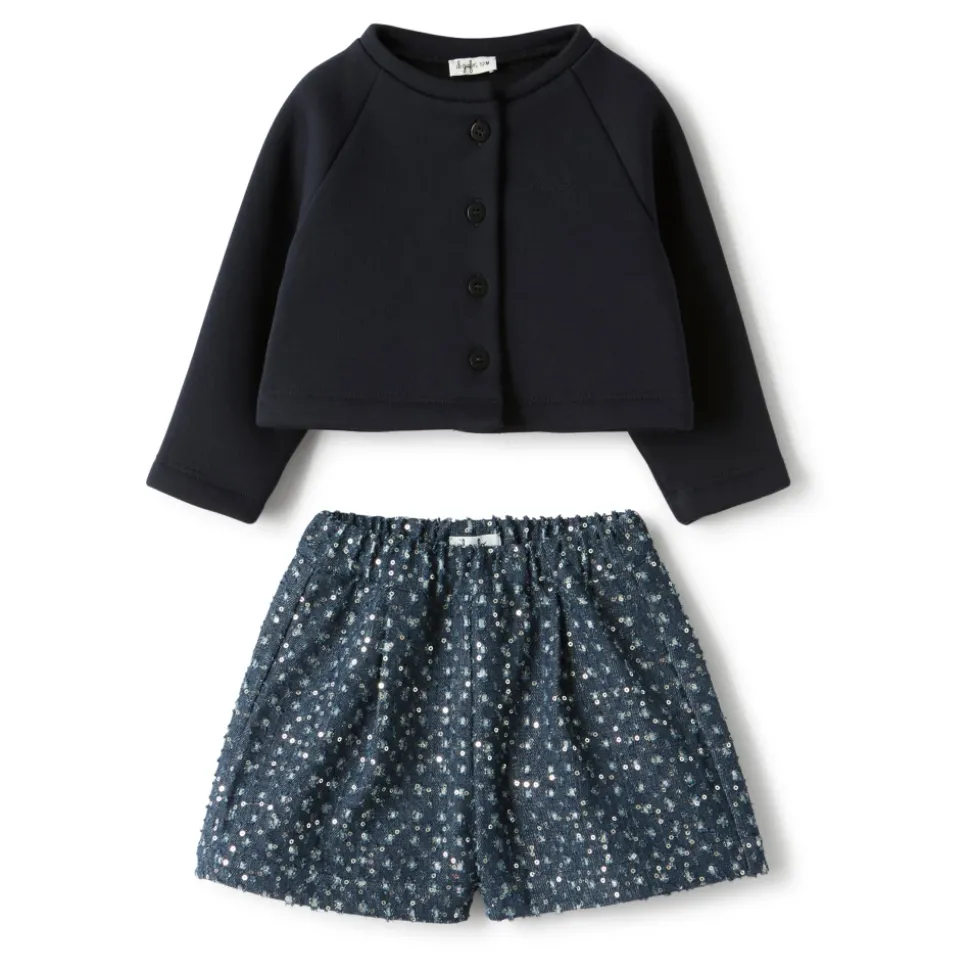 Cardigan en Short Set