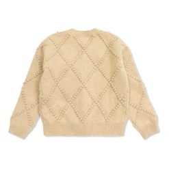 Cardigan met applicatie