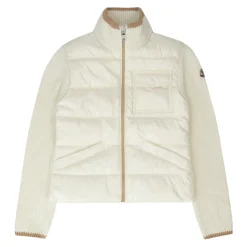 Cardigan met Gewatteerd Voorpand