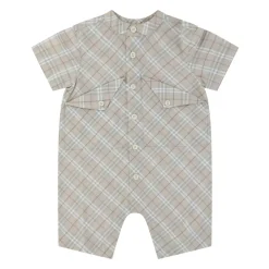 Check Katoenen Playsuit