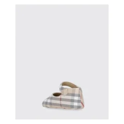 Checked Cotton Shoes