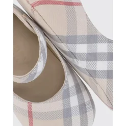 Checked Cotton Shoes