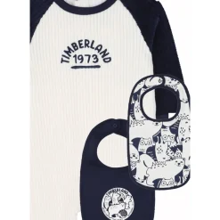 Chenille Babygrow & Slabbetjes Set