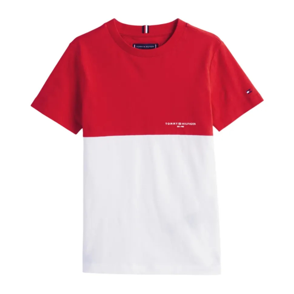 Color Block Pak met Vlag Borduursel