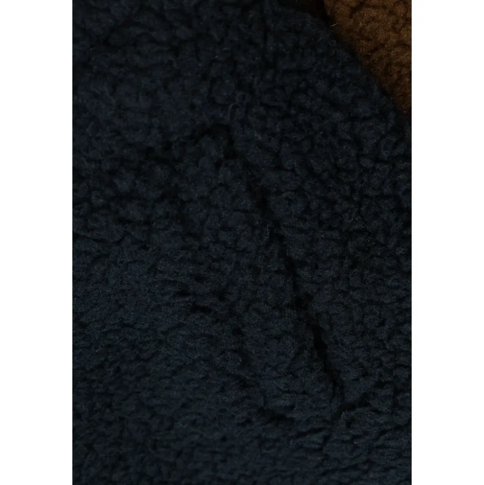 Color Block Polar Sherpa Hoodie