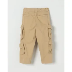 Comfortabele cargobroek van twillstof met meerdere zakken