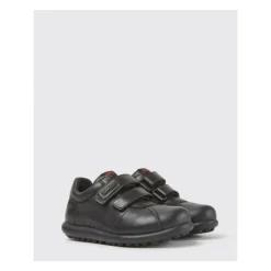 Comfortabele leren schoenen met klittenbandsluiting