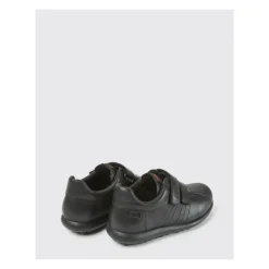 Comfortabele leren schoenen met klittenbandsluiting